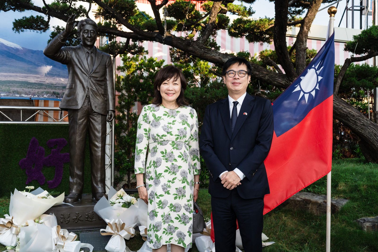 安倍昭惠第五度訪高雄拜會陳其邁 歡迎夫人常回家