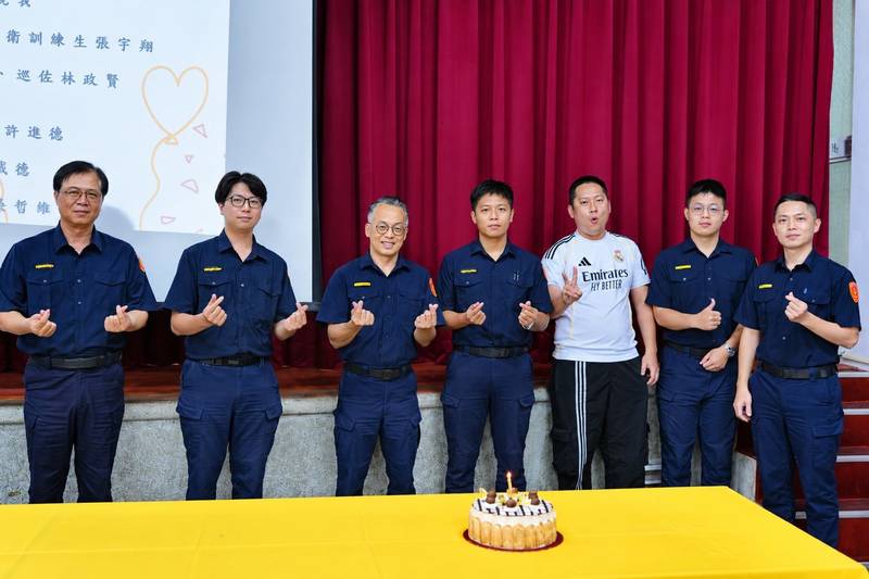 成功分局10月慶生會溫馨登場 警察大家庭齊聚傳遞祝福