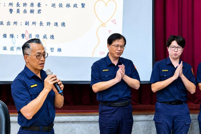 成功分局10月慶生會溫馨登場 警察大家庭齊聚傳遞祝福