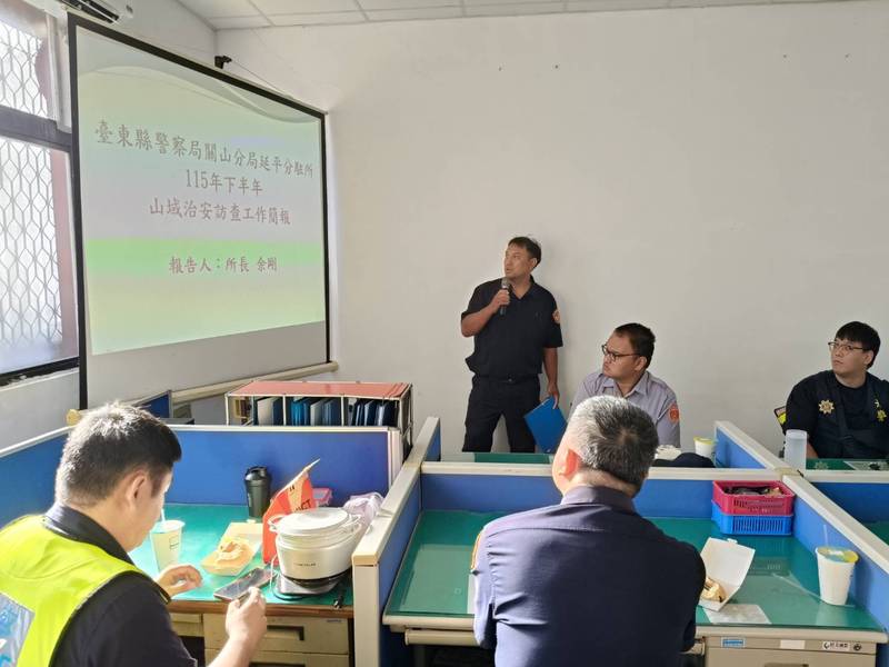 從部落經驗到林業專業　關山警兩日山域訪查攜手守護山林