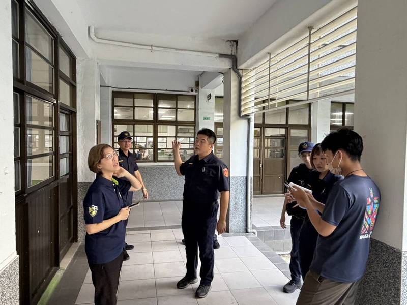 強化選務安全維護 臺東警分局實地會勘投開票所