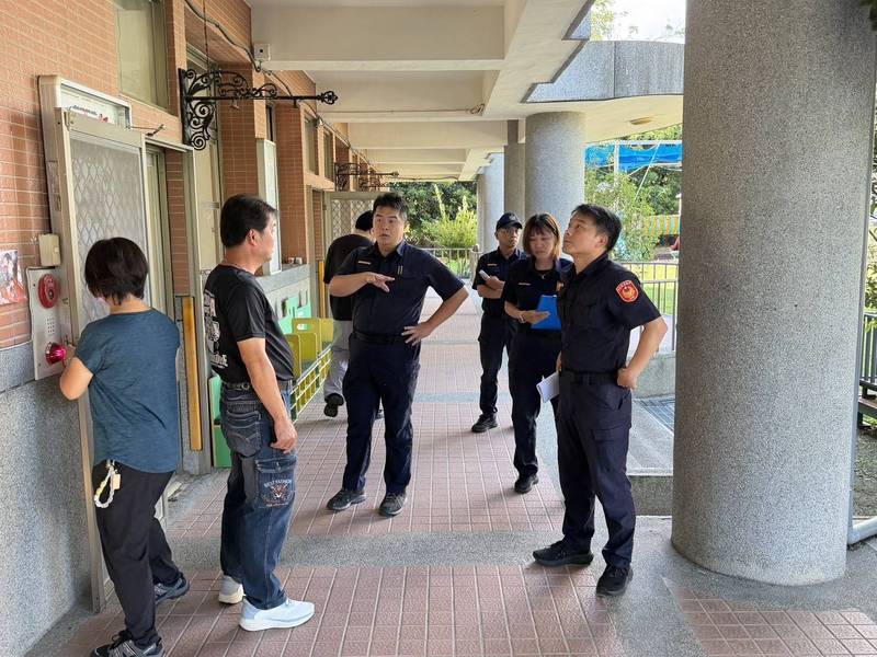強化選務安全維護 臺東警分局實地會勘投開票所