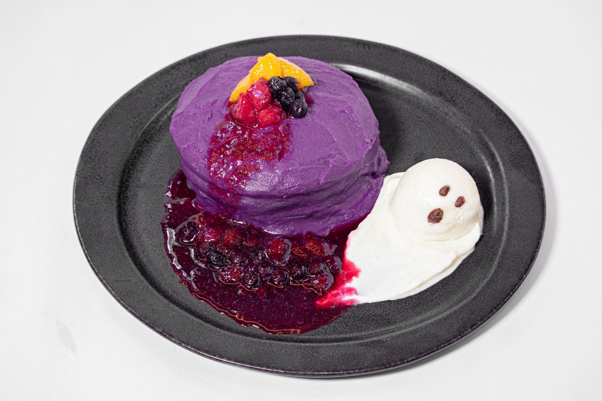 埼玉川口植物系咖啡廳「CRAFT HALLOWEEN」至10月31日 自己用巧克力筆畫幽靈臉