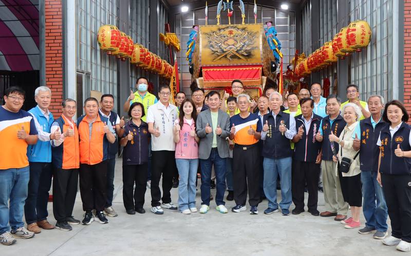 竹南王船祭典週末登場 鍾東錦:預祝活動順利 做好防颱準備