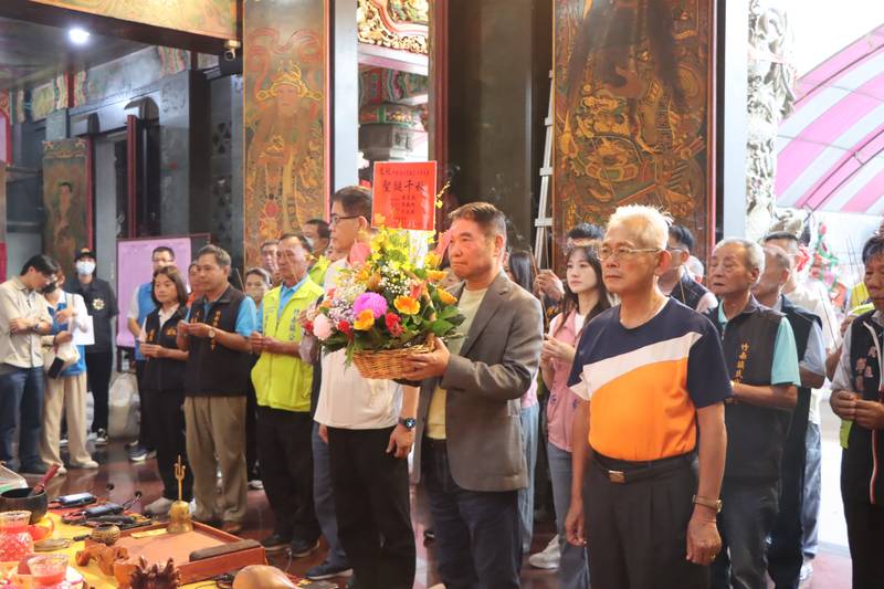 竹南王船祭典週末登場 鍾東錦:預祝活動順利 做好防颱準備