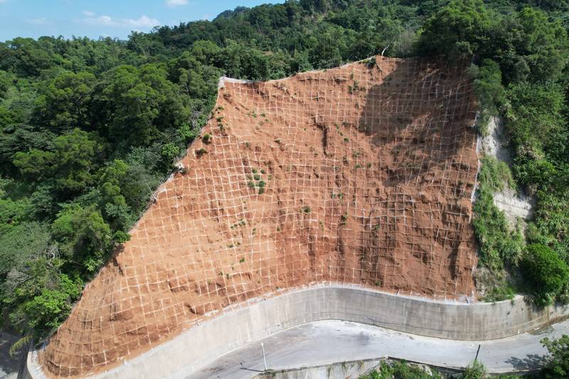 迎戰薔琵颱風！中市建設局完成20處山區道路復建　投入近3億元強化邊坡安全