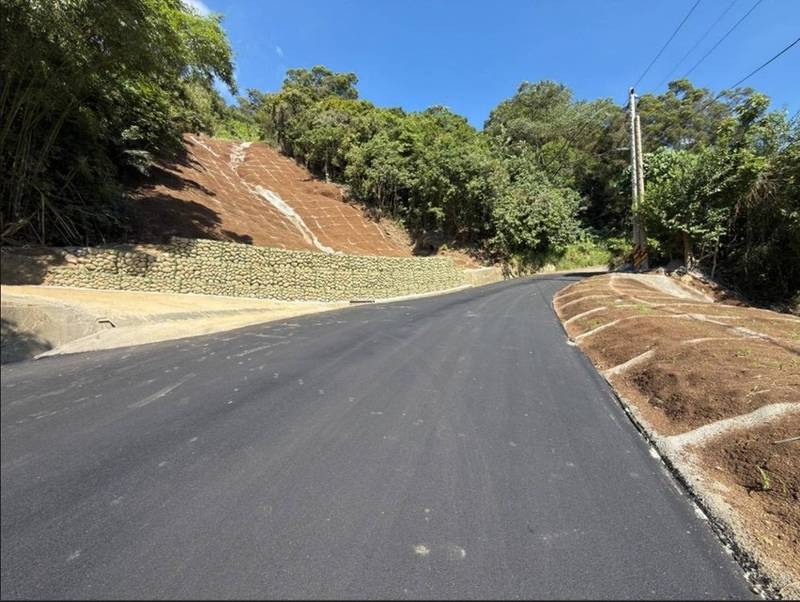 迎戰薔琵颱風！中市建設局完成20處山區道路復建　投入近3億元強化邊坡安全