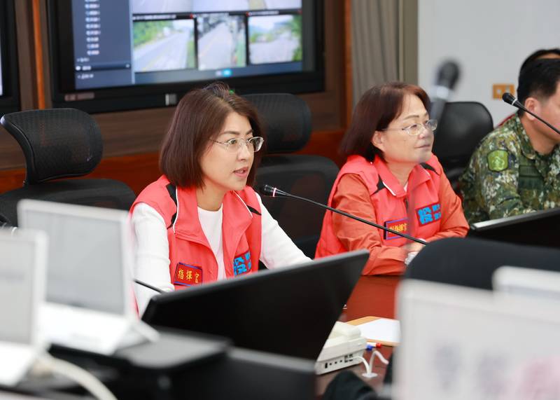 薔琵颱風來襲　許縣長呼籲民眾慎防夜間風雨應避免外出