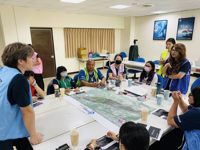 強化公私協作抗災力! 中市府攜手麗寶樂園辦理「企業避難收容桌上演練」