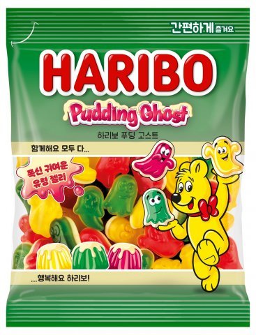 HARIBO韓國推萬聖節限定「布丁幽靈」軟糖　車葉草、檸檬、覆盆子加香草泡泡