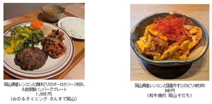 岡山站周邊全農直營餐廳「岡山蓮藕祭」10月24日至11月8日 藤田地區產蓮藕料理