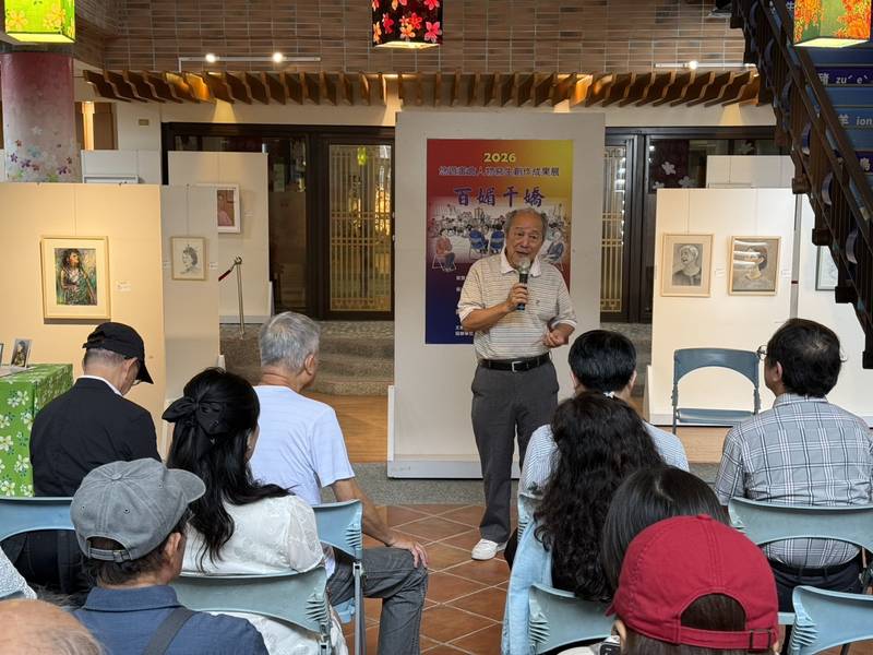 筆尖上的神韻! 「百媚千嬌」2026悠遊畫會人物寫生創作成果展 精彩登場
