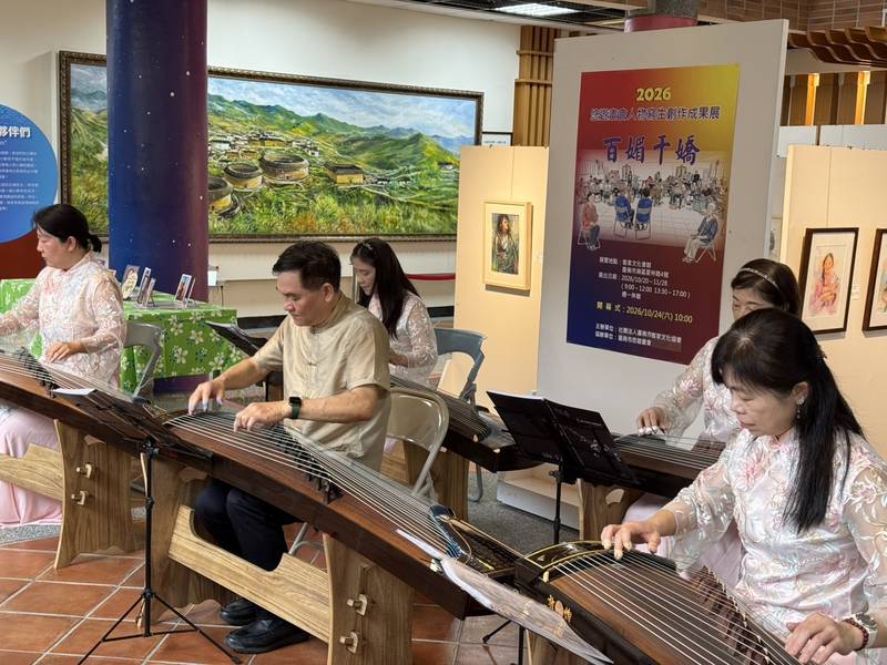 筆尖上的神韻! 「百媚千嬌」2026悠遊畫會人物寫生創作成果展 精彩登場