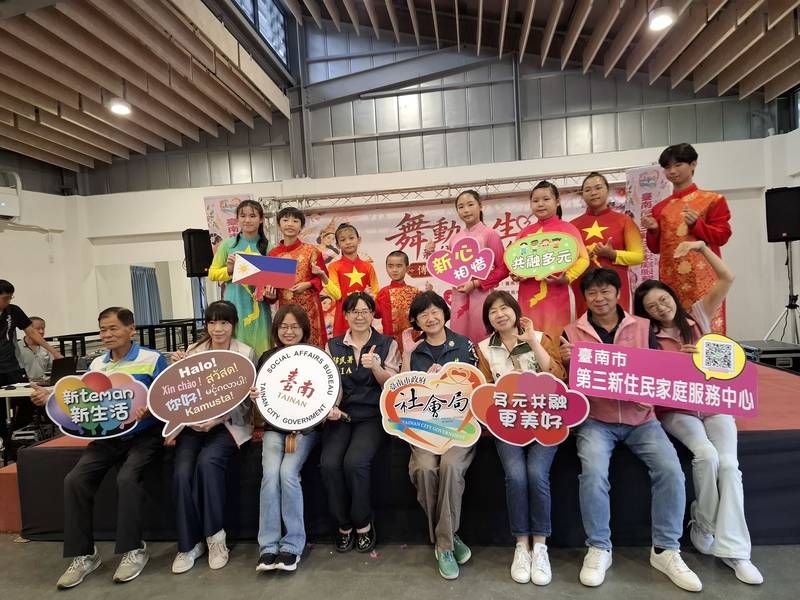 台南新住民舞蹈表演善化登場 菲越泰傳統舞展多元文化