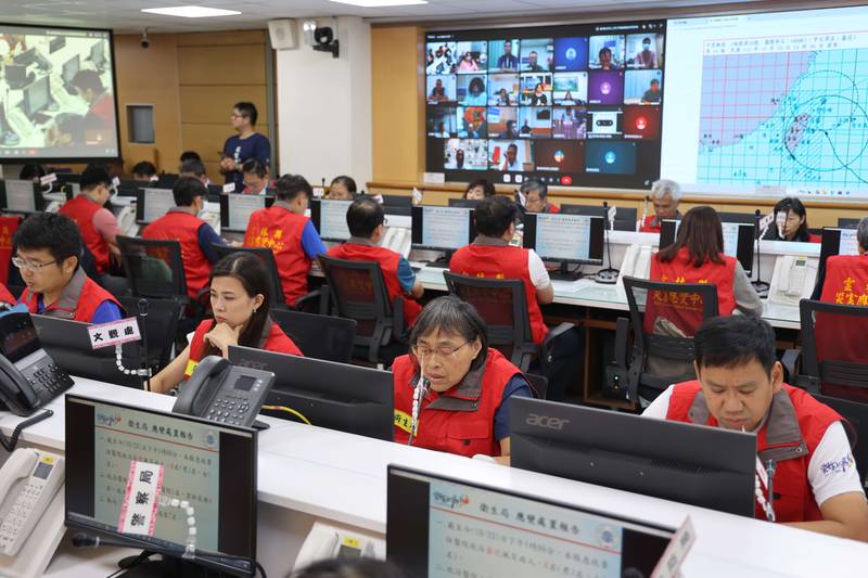 薔琵颱風雲林逾萬戶停電 張麗善要求台電全力搶修