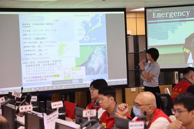 薔琵颱風遠離雲林仍有3千餘戶停電 張麗善籲加快復電與農損統計