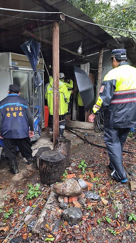 薔琵颱風威力驚人 竹縣山區預防性撤離、五峰鄉開設4處收容所