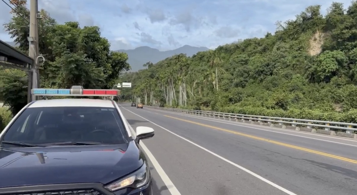 鹿野臺9線路段車流順暢
