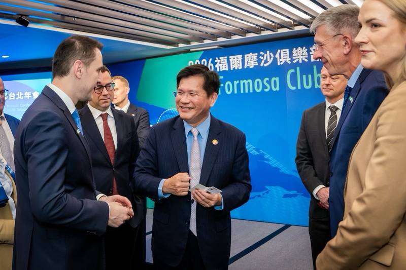 外交部歡迎歐洲地區福爾摩沙俱樂部2026年再度在台舉辦年會,友台聯合聲明彰顯歐洲跨國國會對台支持