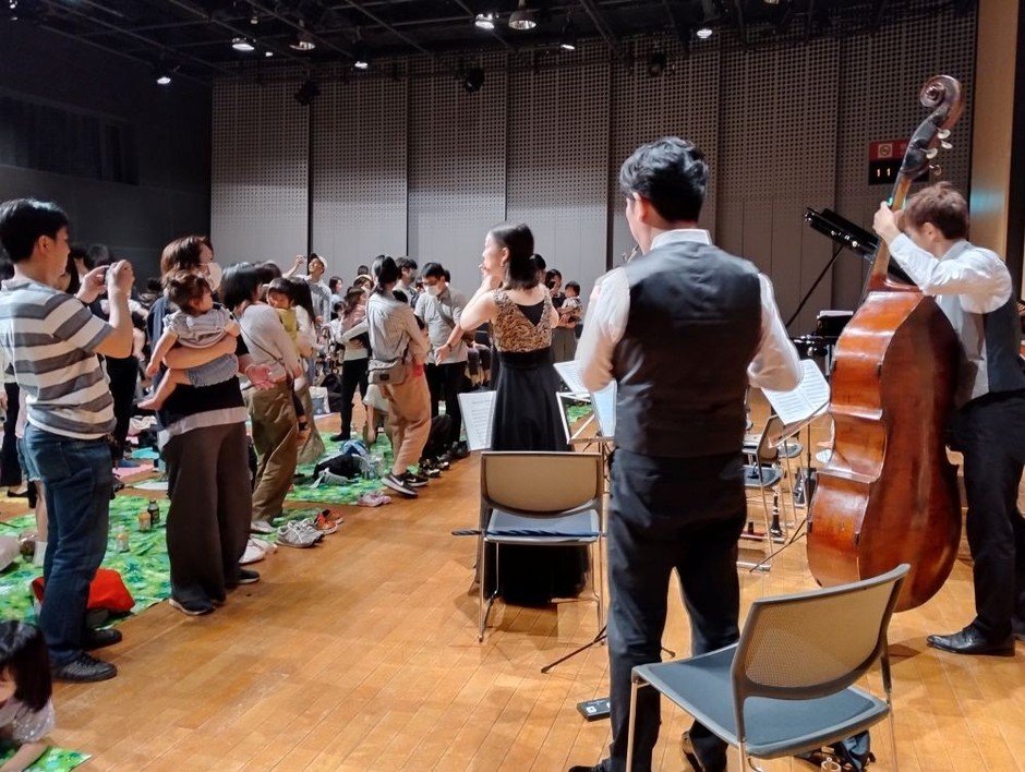 神奈川橫須賀「0歲起的第一場管弦樂」11月28日 哭鬧、走動都沒關係的親子音樂會