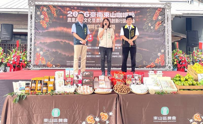 咖啡紅了・東山盛開!臺南東山咖啡節登場 邀民眾走進產地