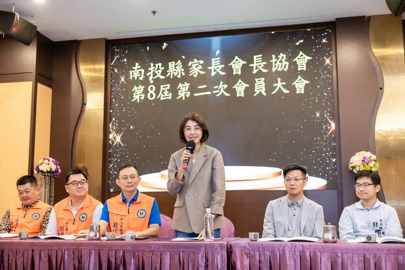 家長會長協會會員大會　許縣長感謝協會力挺教育政策