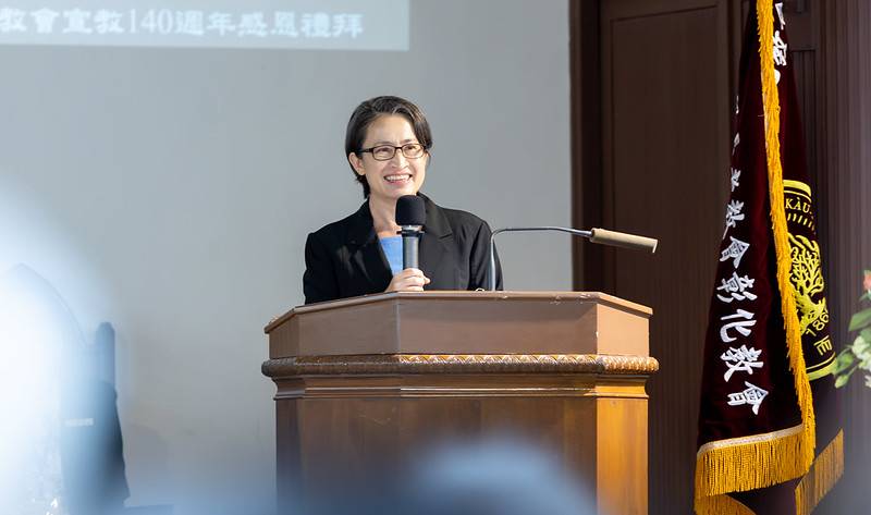 出席彰化教會宣教140週年感恩禮拜　副總統期盼讓光照進臺灣　也讓臺灣的光照向世界