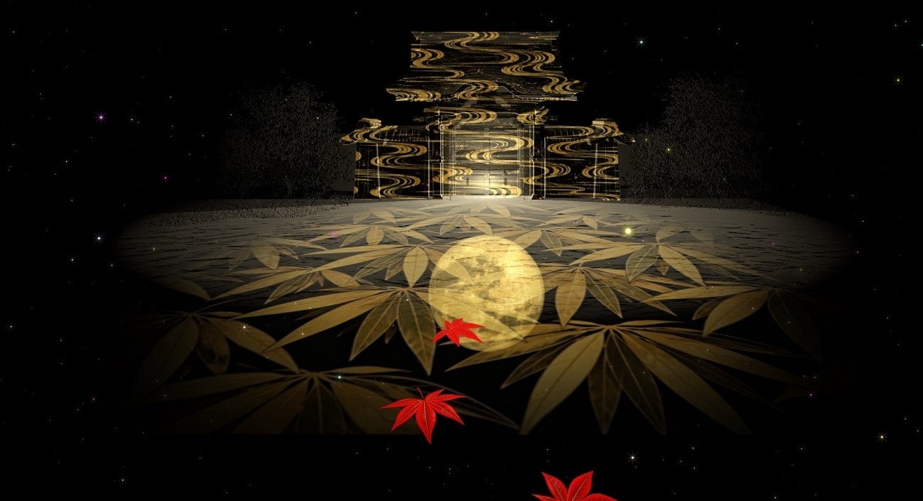 京都高台寺秋季夜間特別參拜10/23起 新作光雕「桃山繚亂」點亮波心庭