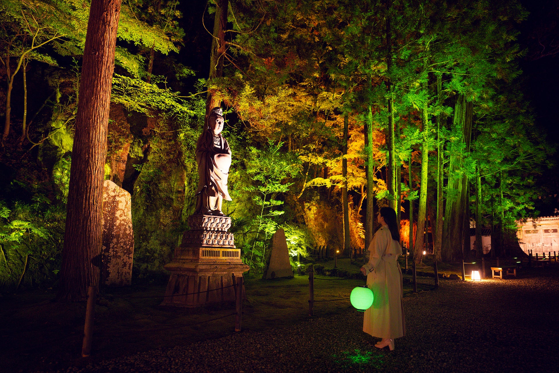 宮城松島國寶瑞巖寺秋季夜間參拜10/30起　以伊達政宗鍾愛的「月」為主題點燈