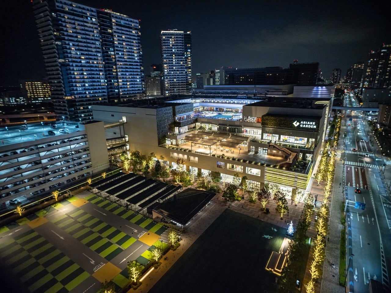 有明花園冬季燈飾10/31點燈 約20萬顆燈泡、5樓蝴蝶光之花園首登場