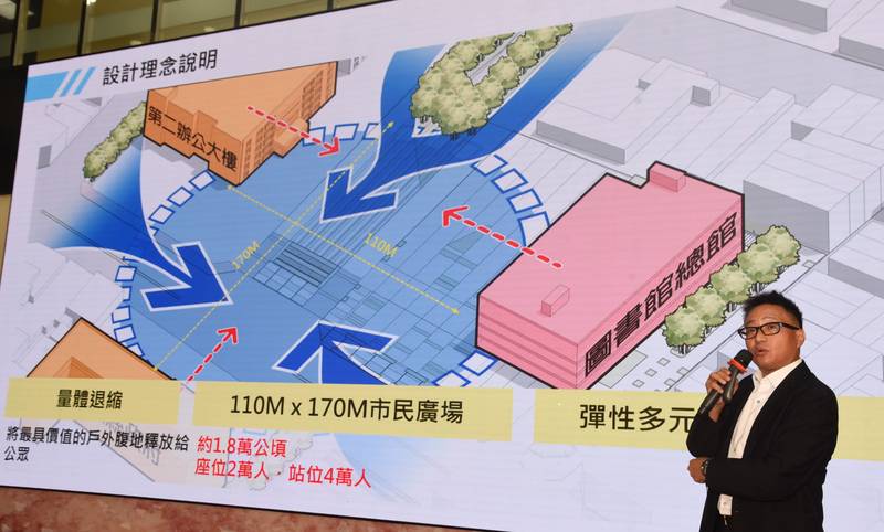 縣立圖書館總館開箱揭設計面紗　融入全齡及智慧科技教育新地標