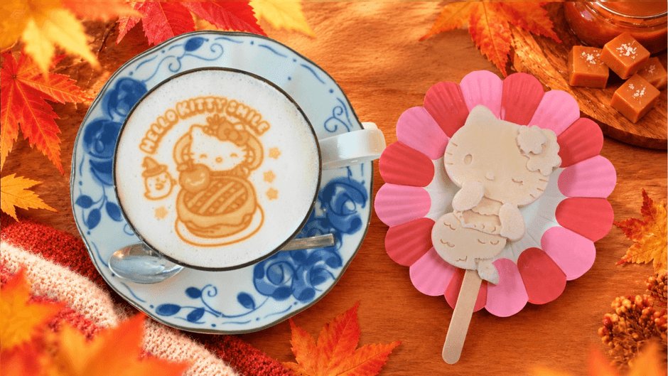 淡路島Hello Kitty秋季美食 豐收下午茶、人魚Kitty冰棒與淡路食材中華套餐