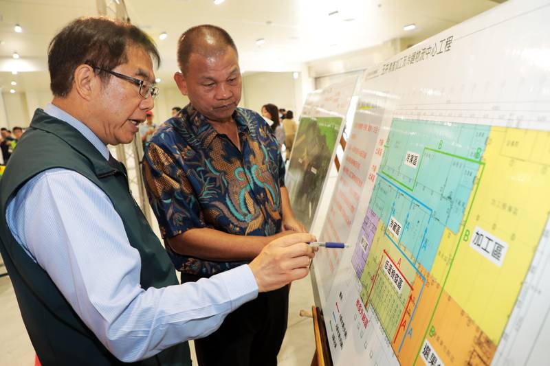 玉井農產冷鏈物流中心啟動試運轉 年處理量上看8,500公噸
