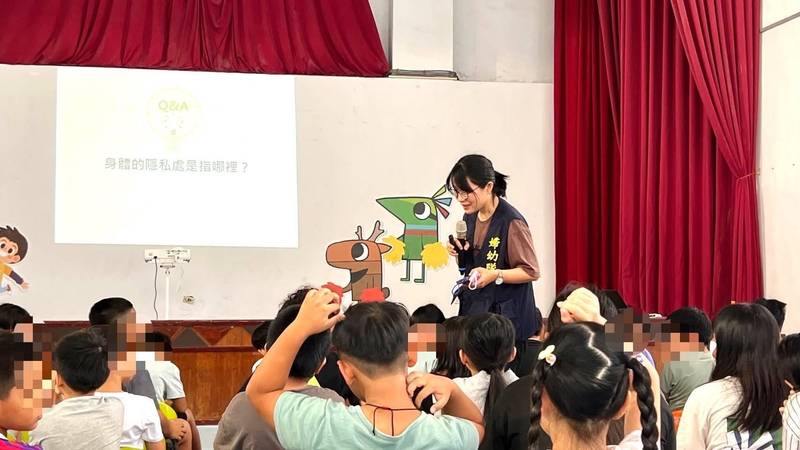 婦幼安全向下扎根 東警婦幼隊深入校園強化學童自我保護