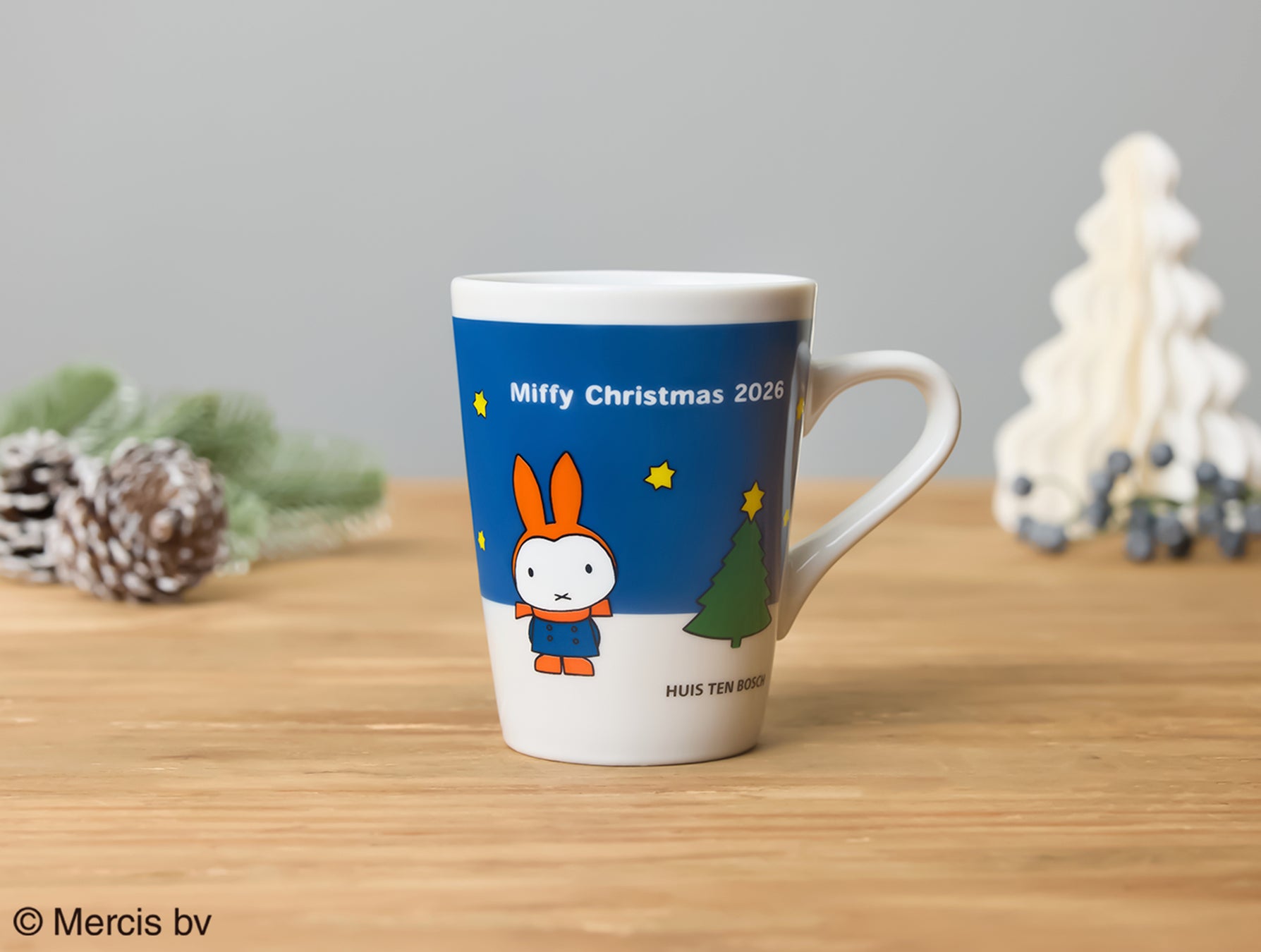 豪斯登堡×福岡天神「Christmas Advent」九州兩大耶誕首度聯名　限定米飛兔馬克杯