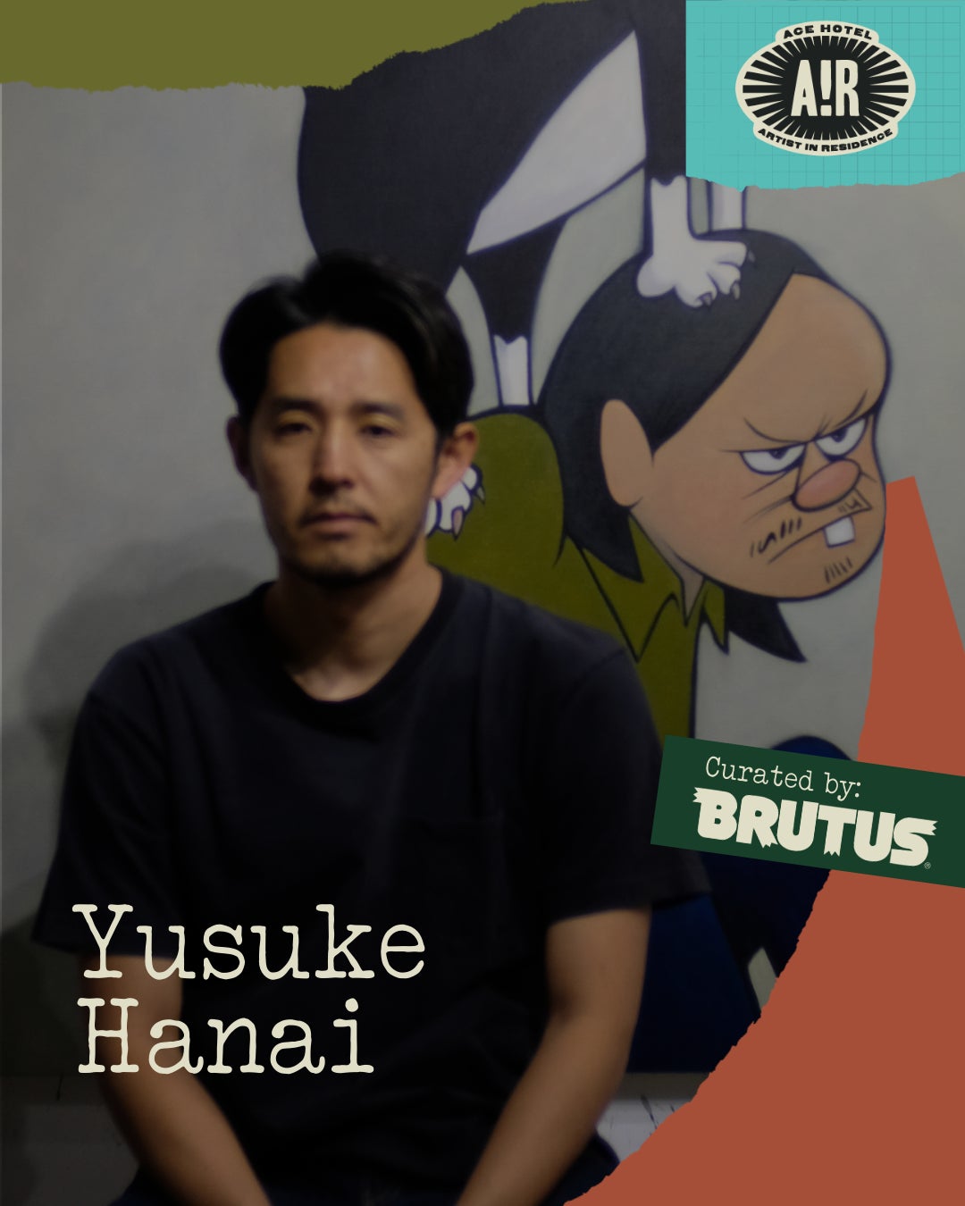 Ace Hotel京都×BRUTUS駐村藝術家第3彈　花井祐介新作展「Walkabout found in Kyoto」11月1日起