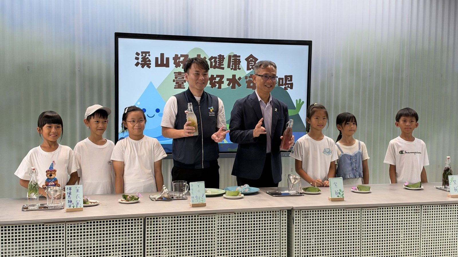 溪山實小-臺北好水潤溪山!直飲水進校園-溪山實小師生化身大廚玩「水料理」