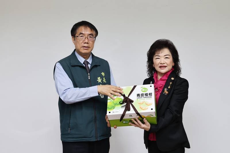 深化美食交流 台灣國際美食創新交流協會拜會黃偉哲