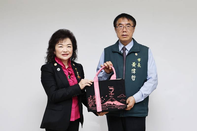 深化美食交流 台灣國際美食創新交流協會拜會黃偉哲