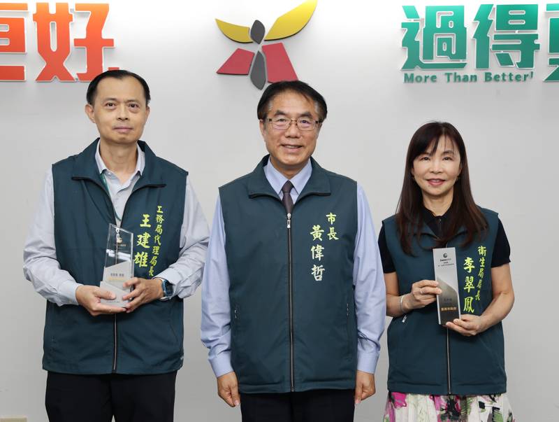台南健康城市及全齡照顧成果獲肯定 黃偉哲期勉打造世代共融宜居城市