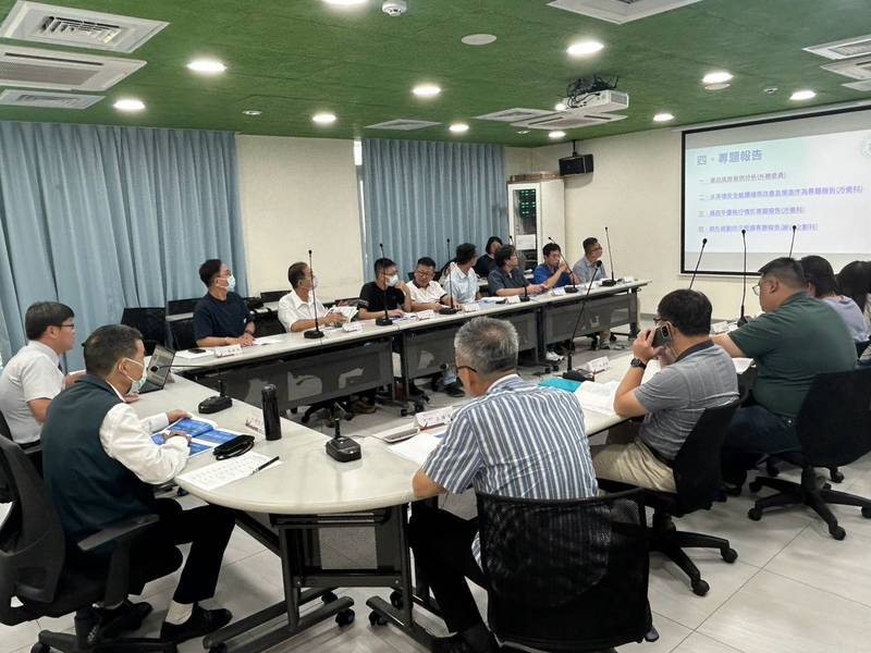 強化廉政風險防制 水利局召開廉政會報暨安全維護會報