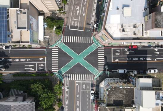 南市持續優化道路安全環境　路平工程結合人行空間營造友善交通