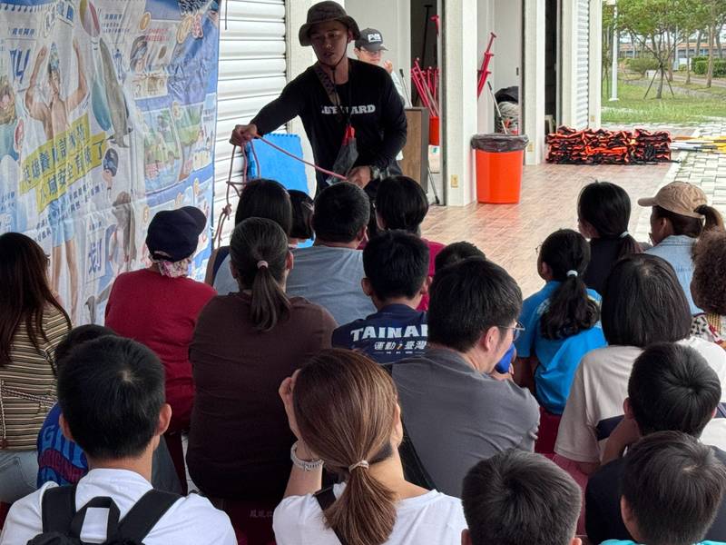 臺南市政府攜手社區辦理水域安全教育 培養正確親水觀念