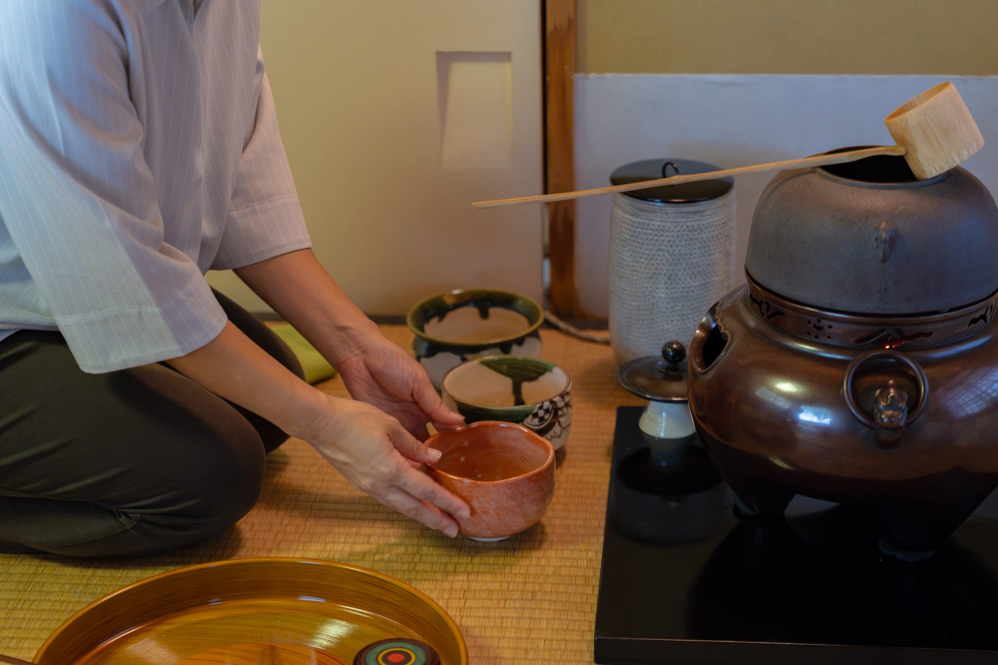 高知津野町體驗市集「津野日常#7」進行中 11月21日茶室賞楓品抹茶