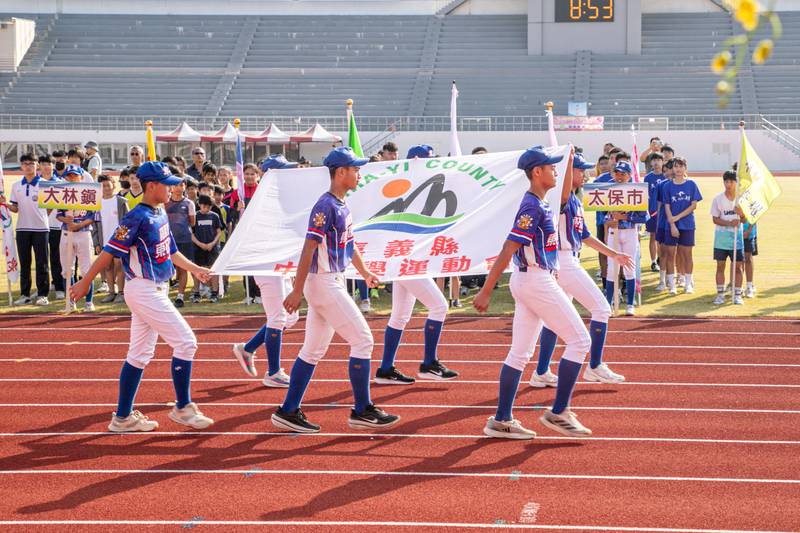 嘉義縣中小學聯合運動會開幕　7,144名選手展現活力