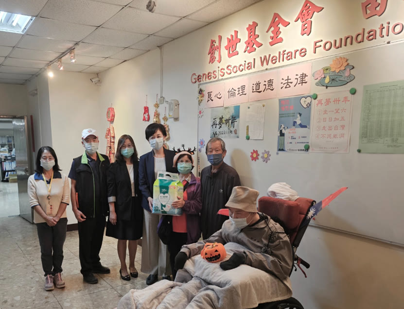 法務部保護司副司長張紜瑋視導苗栗地檢署司法保護業務,前往創世基金會訪視