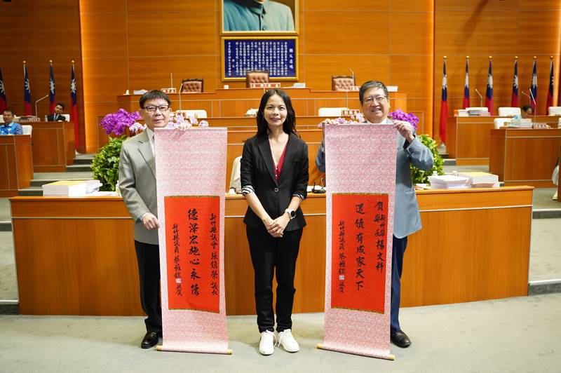 蔡蕥鍹議員縣政總質詢 關心大新竹輕軌紫線規劃與交通瓶頸
