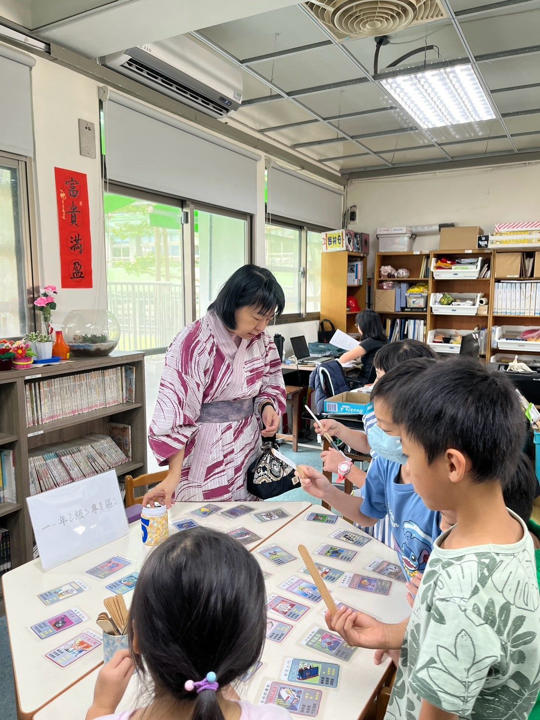雨聲國小-日本妖怪大鬧雨聲圖書館 閱讀闖關探索奇幻異國文化