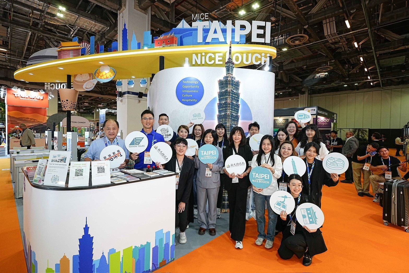 ITB Asia亞洲國際旅遊展 臺北主題館成果斐然 臺北會展實力獲國際肯定