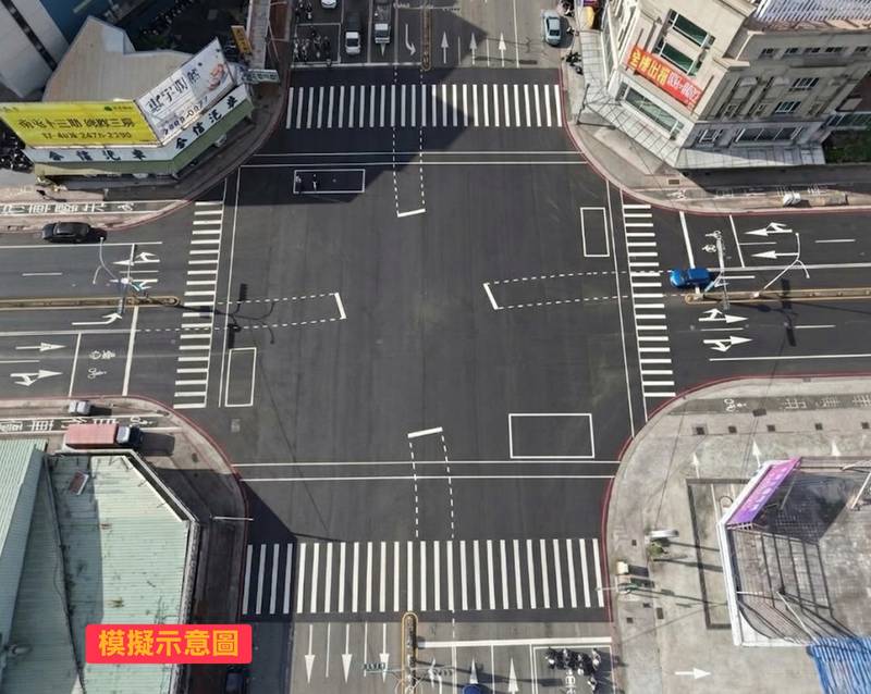 南區復興北路與文心南路口10/31夜間燙平　建設局籲用路人提前規劃路線